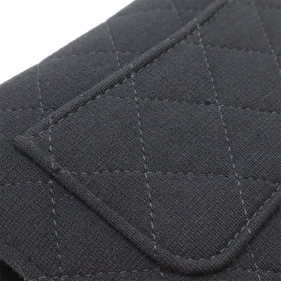 Chanel Matelassé 2way Bag Cotton Jersey Nylon Leather Tote Bag