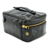 Chanel Coco Mark Patent Leather Vanity Bag