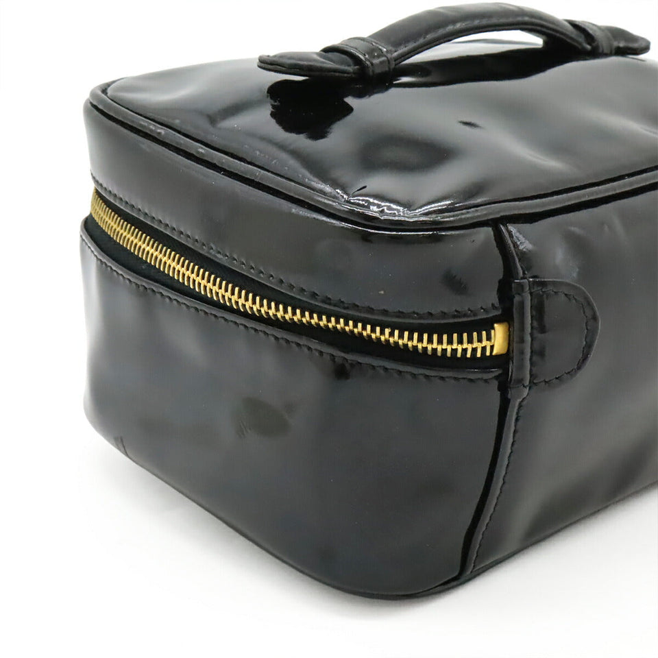 Chanel Coco Mark Patent Leather Vanity Bag