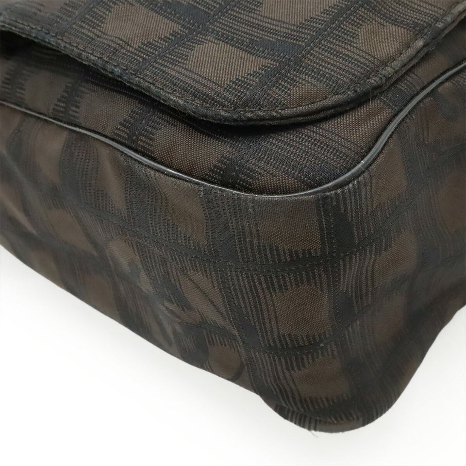 Chanel New Travel Line Nylon Jacquard 2way Shoulder Bag