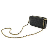 Chanel CC Filigree Caviar Skin 2way Shoulder Bag