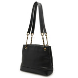 Chanel Coco Mark Caviar Leather 2way Tote Bag