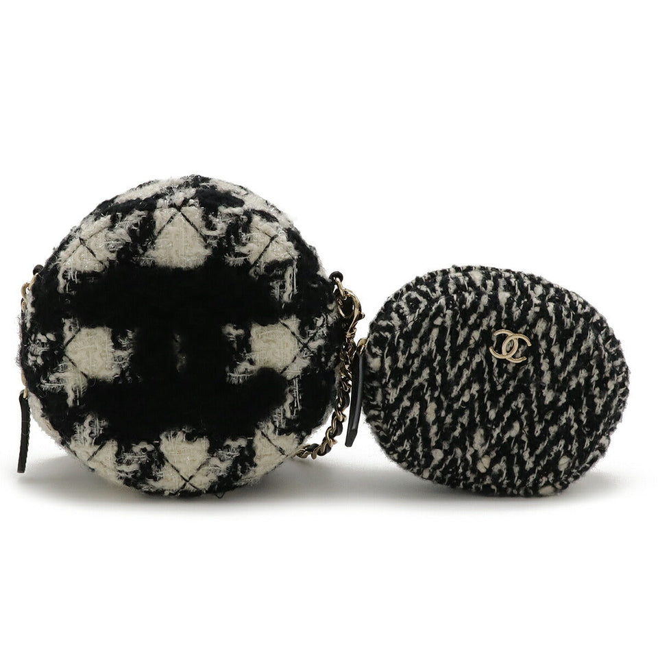 Chanel AP0986 Tweed Shoulder Bag