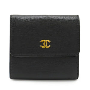Chanel Trifold Wallet Leather Wallet