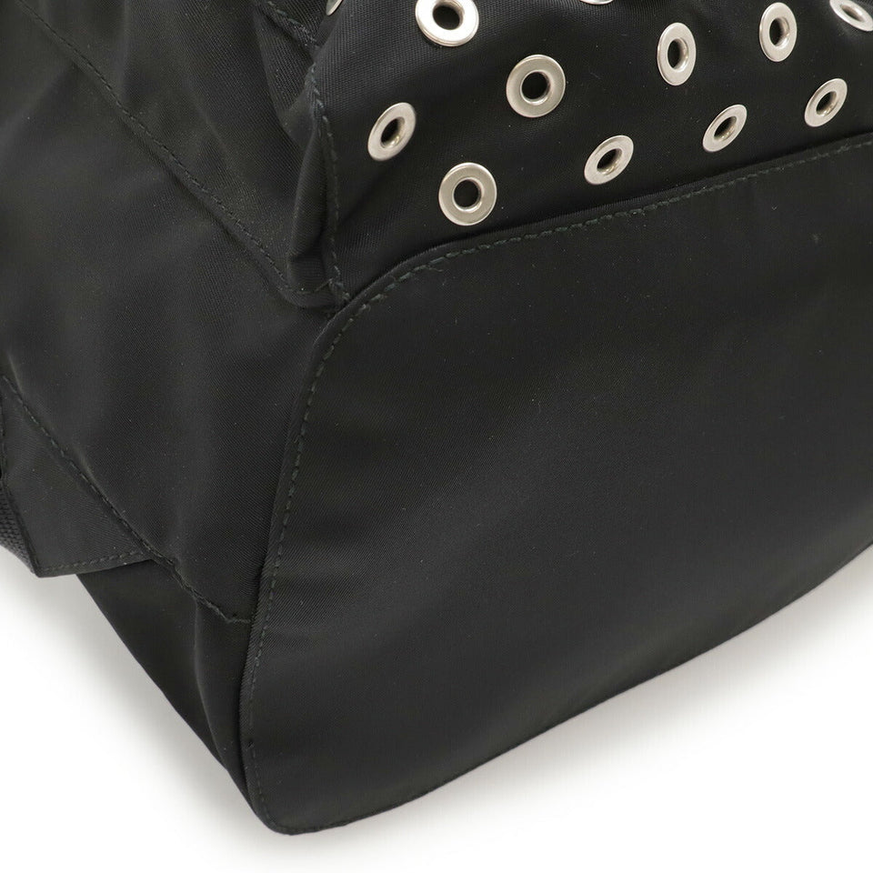 Prada 1BZ811 Nylon Leather Backpack