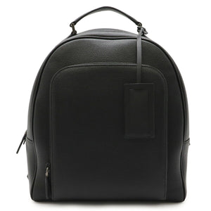 Prada Triangle Logo Leather Backpack