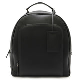 Prada Triangle Logo Leather Backpack