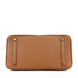 Hermes 35cm Bronze D'Ore Togo Birkin w/ Palladium Hardware