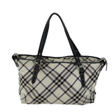 Burberry Blue Label Beige Canvas Tote Bag ( )