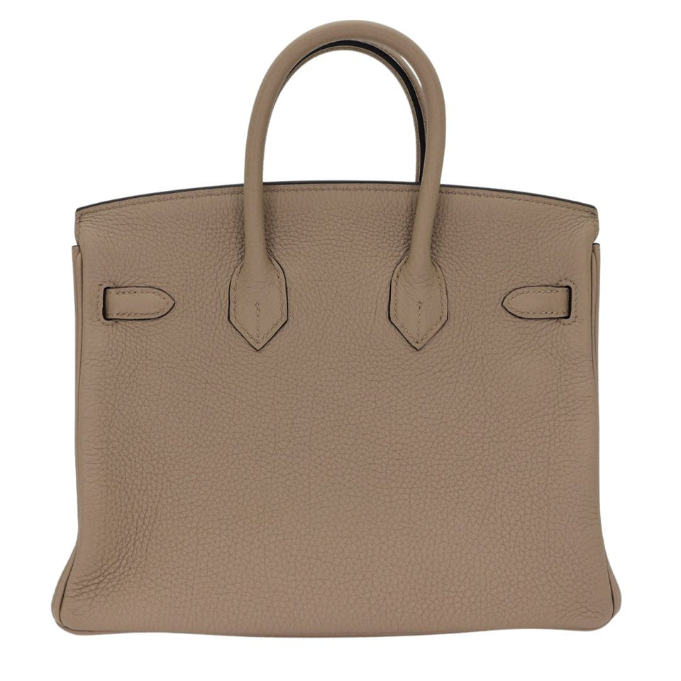 Hermes25cm Birkin Gris Tourterelle Togo Leather Gold Hardware