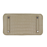Hermes25cm Birkin Beton Matte Alligator Palladium Hardware
