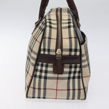 Burberry Nova Check Beige Canvas Handbag ( )