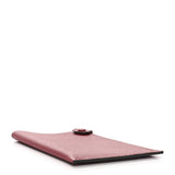 Hermes Epsom Tarmac PM Passport Holder Rouge Grenat