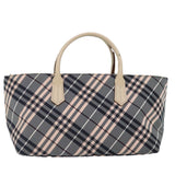 Burberry Nova Check Grey Synthetic Handbag ( )