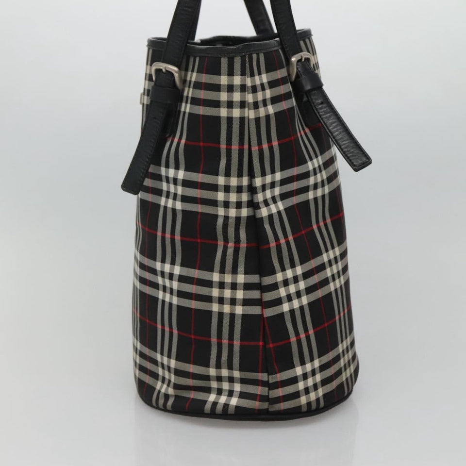 Burberry Nova Check Multicolour Synthetic Tote Bag ( )