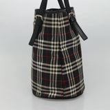 Burberry Nova Check Multicolour Synthetic Tote Bag ( )
