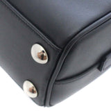 Saint Laurent- Paris Chain Shoulder Bag Baby Duffle Black White Leather