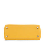 Hermes 25cm Kelly Moutard Togo w/ Palladium Hardware