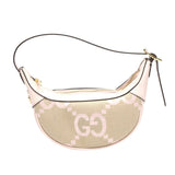 Gucci Handbag 658551 GG canvas pink one belt Ophidia Jumbo GG Mini bag Women