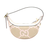 Gucci Handbag 658551 GG canvas pink one belt Ophidia Jumbo GG Mini bag Women