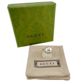 Gucci Ring metal gold Chain effect ring GG S size Flower ring Women