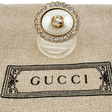 Gucci Ring metal gold Chain effect ring GG S size Flower ring Women