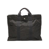 Hermes Tote Bag canvas gray Tote Bag Business bag Her LineTote MM unisex(Unisex)
