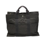 Hermes Tote Bag canvas gray Tote Bag Business bag Her LineTote MM unisex(Unisex)