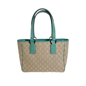 Gucci Tote Bag 113019 3444 GG canvas green GG canvas