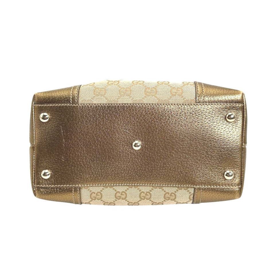 Gucci Tote Bag 181779 GG canvas beige Handbag canvas Women