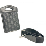 Gucci Shoulder Bag 723776ï¿½@ Nylon, Leather black Shoulder Bag 2WAY bag GG Mini Matelasse Women