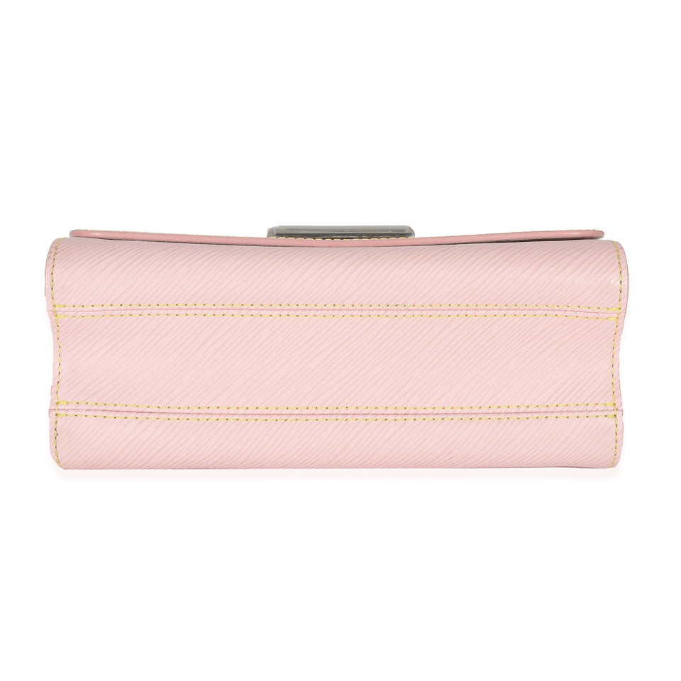 Louis Vuitton Rose Ballerine Epi Twist MM Handbag