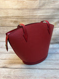 Handbag Leather By Louis Vuitton Size: Large