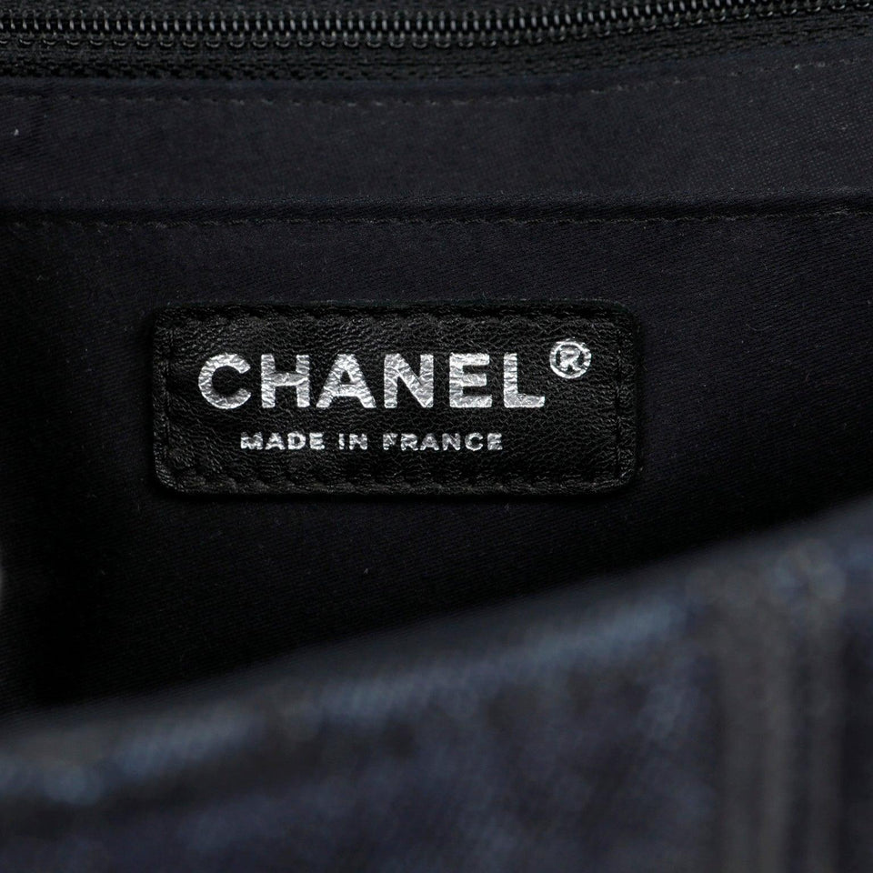 Chanel Denim Perfume Bottle Embroidered Jumbo Classic Bag – Bags Junction Special Edition