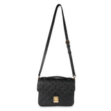 Designer Women's Crossbody Bag | Louis Vuitton Black Empreinte Pochette Metis