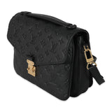 Designer Women's Crossbody Bag | Louis Vuitton Black Empreinte Pochette Metis
