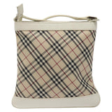 Burberry Nova Check Beige Canvas Shoulder Bag ( )