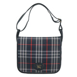 Burberry Navy Canvas Shoulder Bag ( )