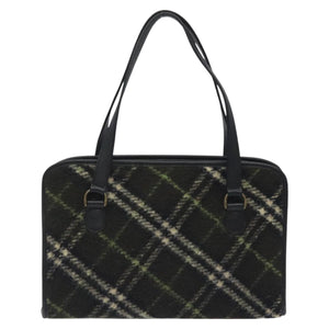 Burberry Khaki Wool Handbag ( )