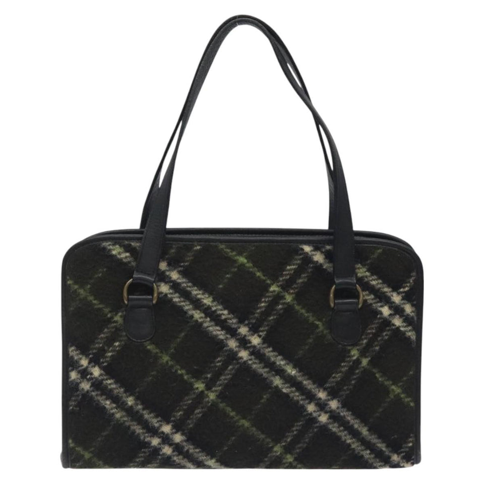 Burberry Khaki Wool Handbag ( )