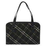 Burberry Khaki Wool Handbag ( )