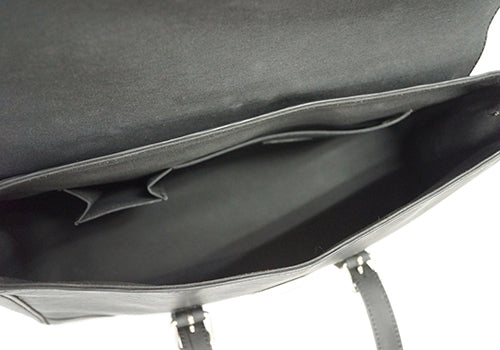 Louis Vuitton Epi Lv Shoulder Bag Segur MM Noir Black