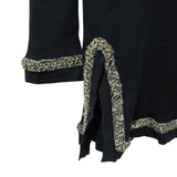 Chanel Chain Trim Rib Knit igan