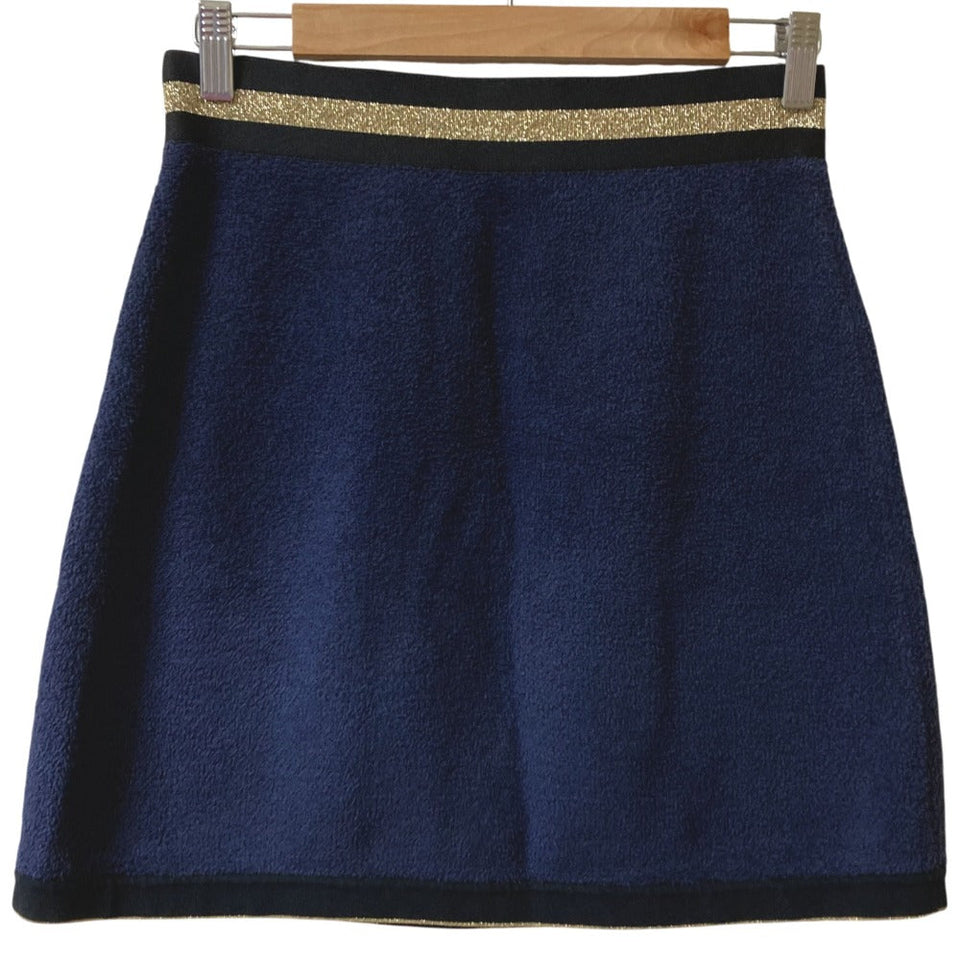 Chanel Coco Mark Pile Skirt