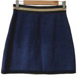 Chanel Coco Mark Pile Skirt