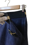 Chanel Coco Mark Pile Skirt