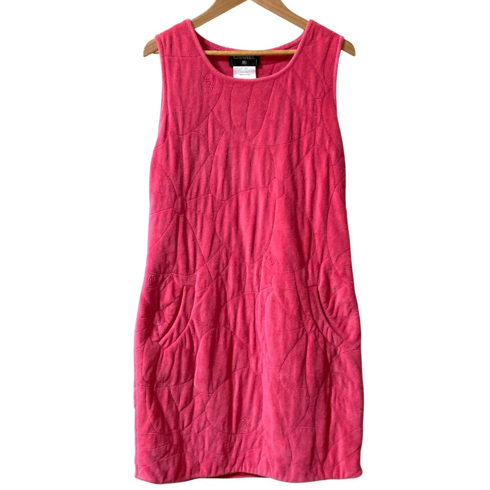 Chanel Camellia Pile Dress