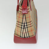 Burberry - Beige Canvas Handbag ( )