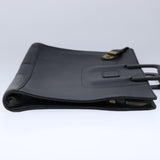 Burberry Black Leather Briefcase Bag ( )