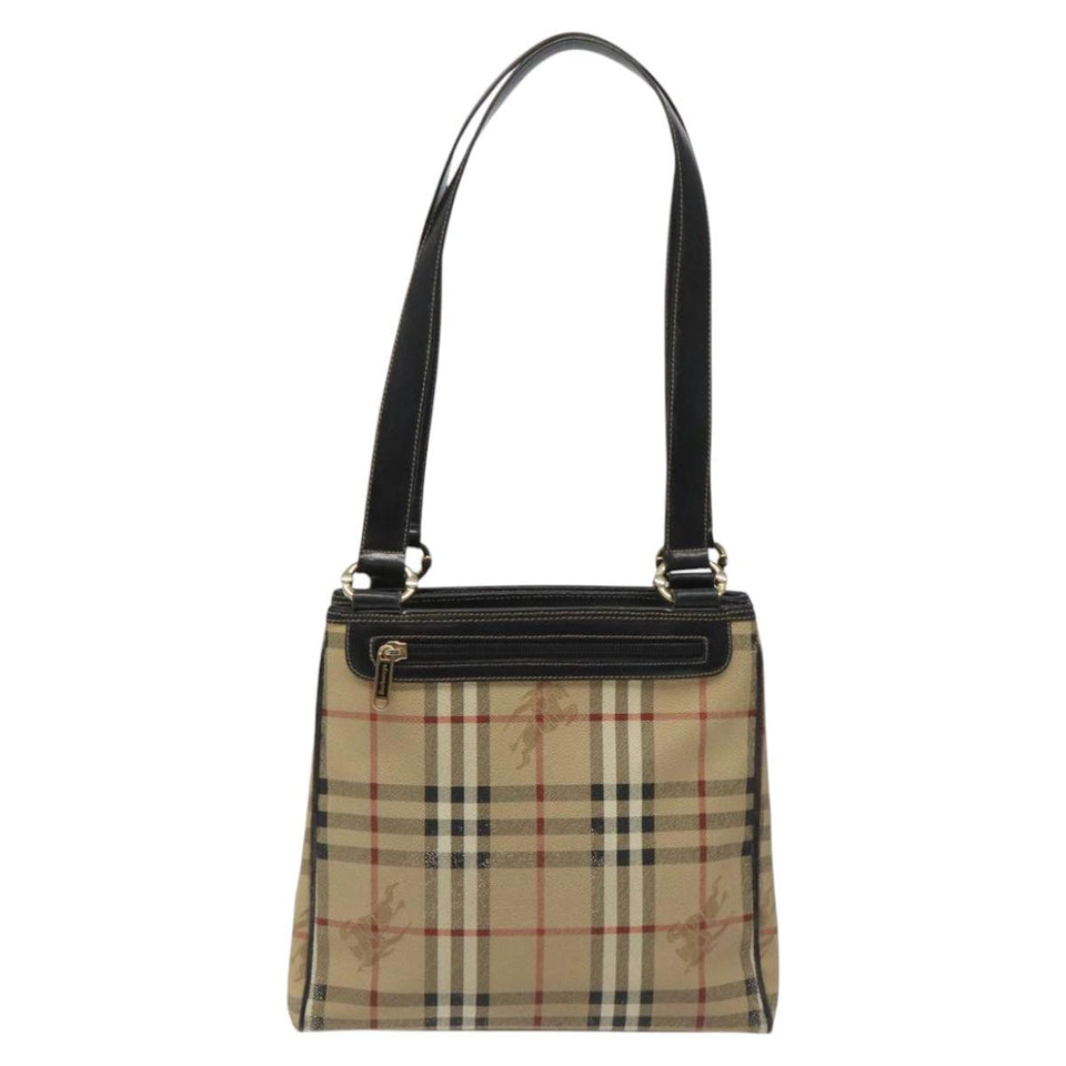 Burberry Nova Check Beige Canvas Tote Bag ( )